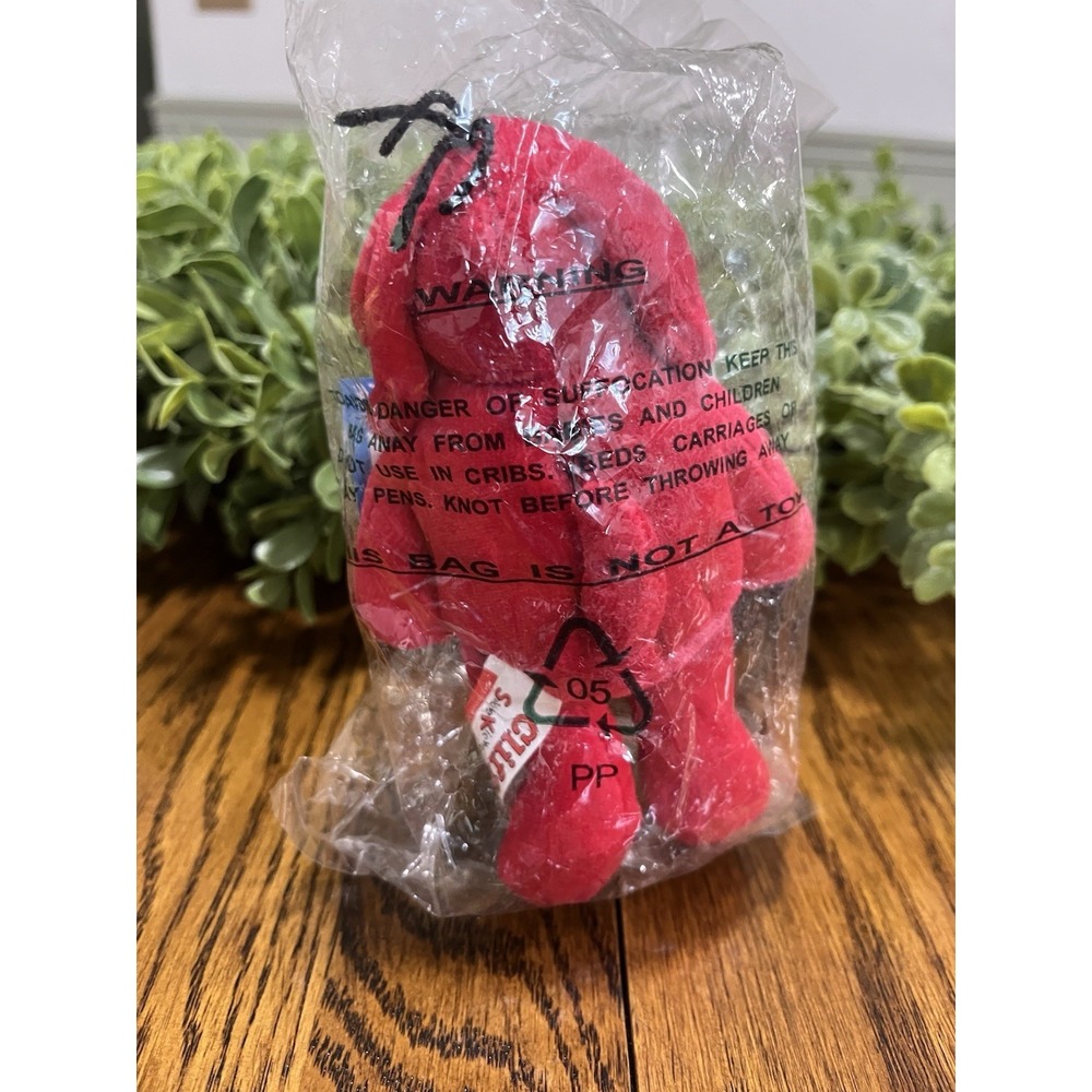 CLIFFORD THE BIG RED DOG Finger‎ Puppet Plush New Sealed Sidekick 1999 - Picture 2 of 4